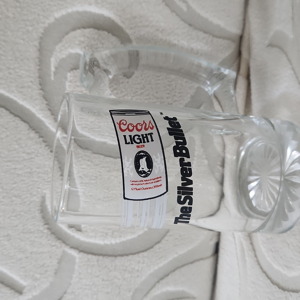 Coors Light Glass Beer Mug